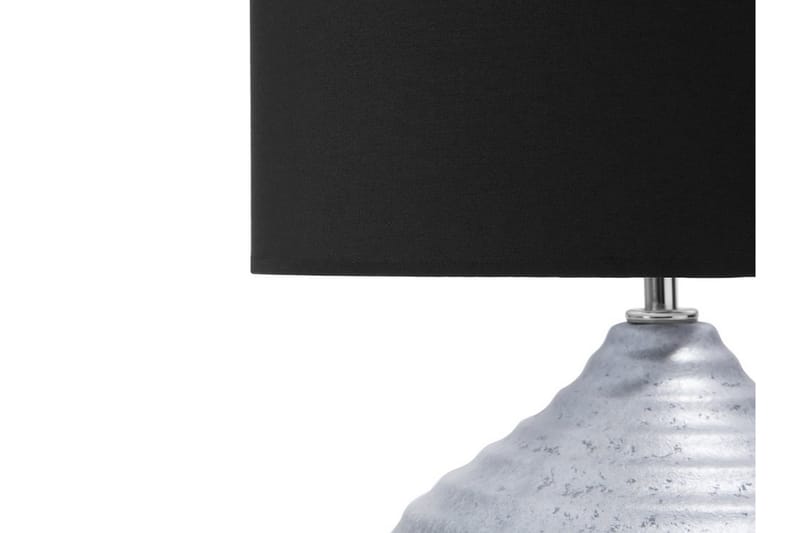 Bordlampe Kuban 32 cm - Sølv - Bordlampe - Vinduslampe på fot - Lamper gang - Nattbordslampe stående - Vinduslampe