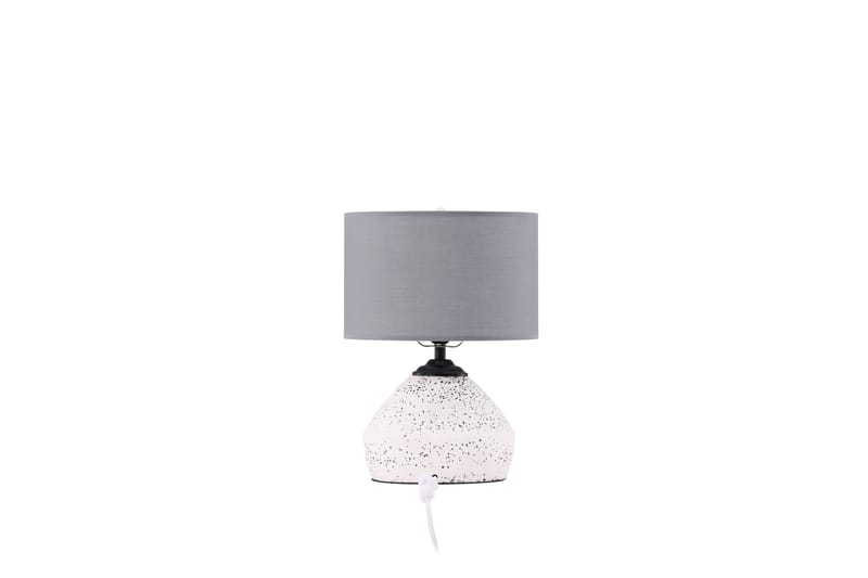 Bordlampe Lalan 36 cm - Hvit - Bordlampe - Vinduslampe på fot - Lamper gang - Nattbordslampe stående - Vinduslampe