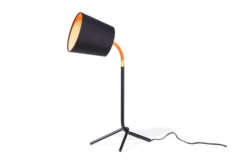 Bordlampe Mooki 28 cm - Svart - Bordlampe - Vinduslampe på fot - Lamper gang - Nattbordslampe stående - Vinduslampe