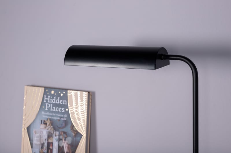 Bordlampe Munnspill Svart - Bordlampe - Vinduslampe på fot - Lamper gang - Nattbordslampe stående - Vinduslampe
