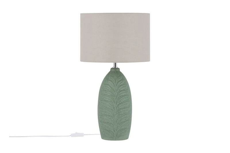 Bordlampe Sandusky - Grønn - Bordlampe - Vinduslampe på fot - Lamper gang - Nattbordslampe stående - Vinduslampe