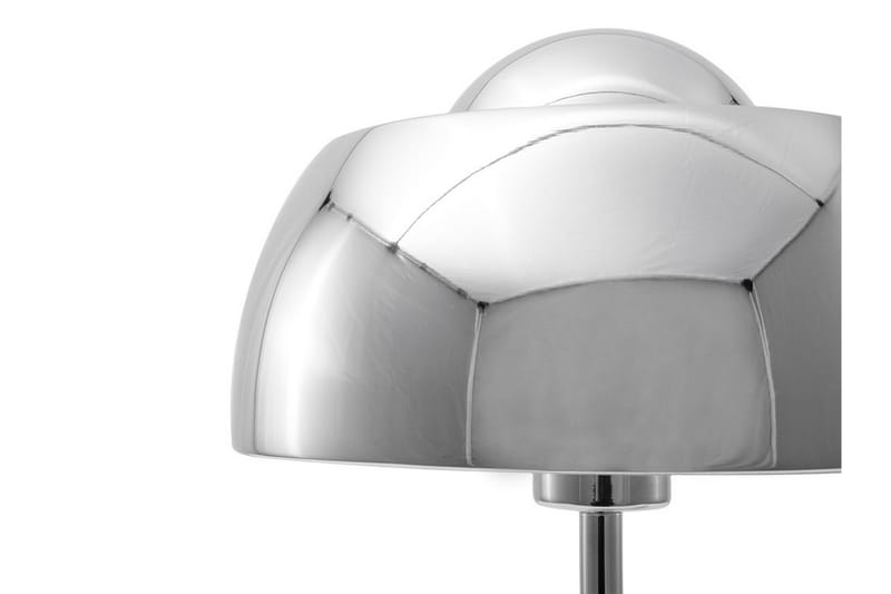 Bordlampe Senette 24 cm - Sølv - Bordlampe - Vinduslampe på fot - Lamper gang - Nattbordslampe stående - Vinduslampe