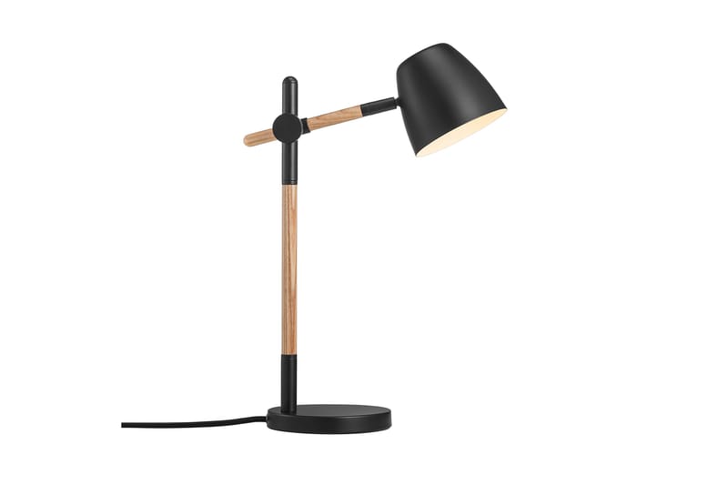 Bordlampe Theo Svart - Vinduslampe - Lamper gang - Bordlampe - Vinduslampe på fot - Nattbordslampe stående