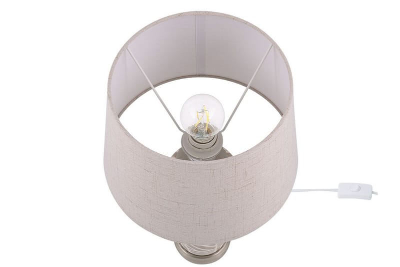 Bordlampe Wiegenhof - Beige - Bordlampe - Vinduslampe på fot - Lamper gang - Nattbordslampe stående - Vinduslampe