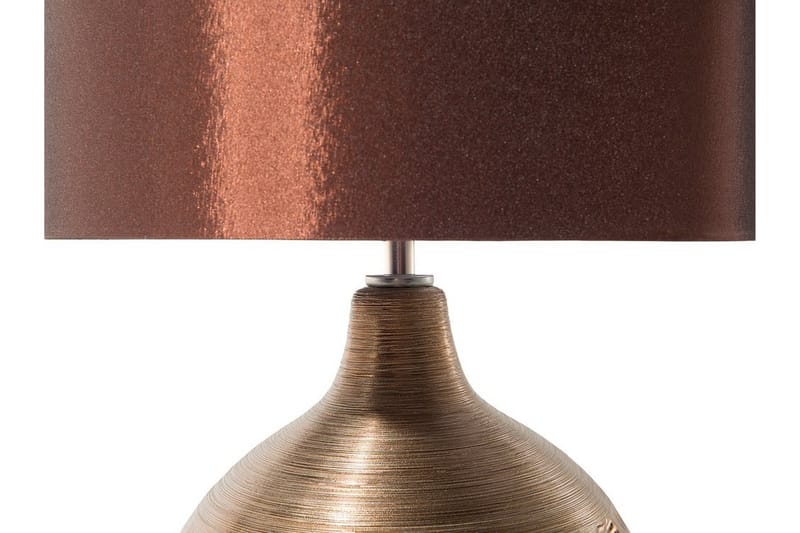 Bordlampe Yakima 28 cm - Brun - Bordlampe