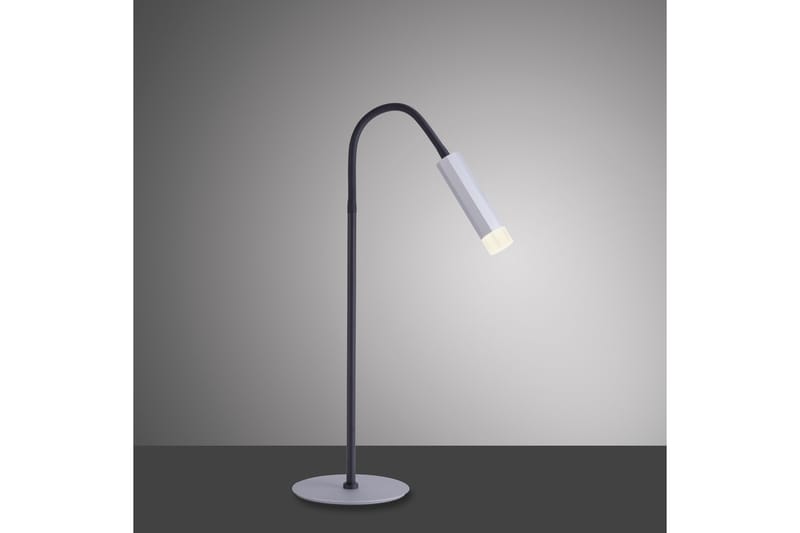 Bordlampe Pochote - Grå - Bordlampe - Vinduslampe på fot - Lamper gang - Nattbordslampe stående - Vinduslampe