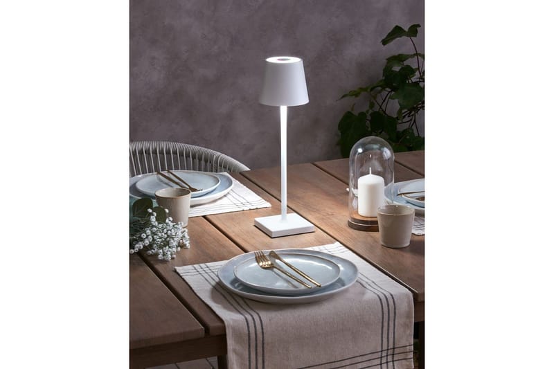 Bravsi LED Skrivebordslampe - Hvit - Belysning - Innendørsbelysning & Lamper - Bordlampe - Skrivebordslampe & kontorlampe