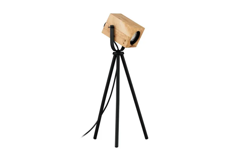 Bordlampe Eglo Ayles, Brun/Svart
