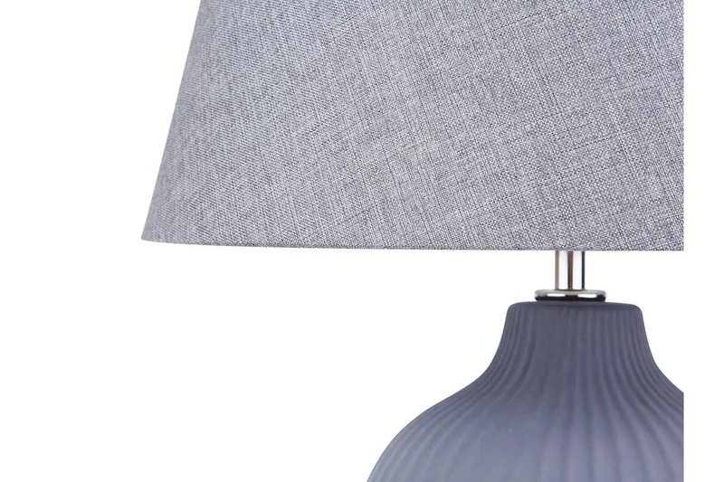 Fergus Bordlampe 33 cm - Grå - Belysning - Innendørsbelysning & Lamper - Bordlampe
