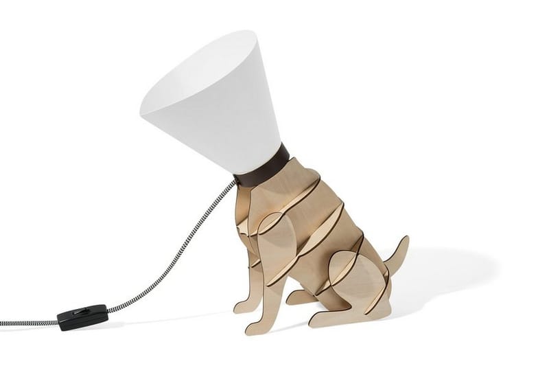 Isna Bordlampe 24 cm, Hvit