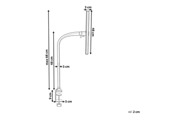 Kratel LED Skrivebordslampe - Svart - Belysning - Innendørsbelysning & Lamper - Bordlampe - Skrivebordslampe & kontorlampe
