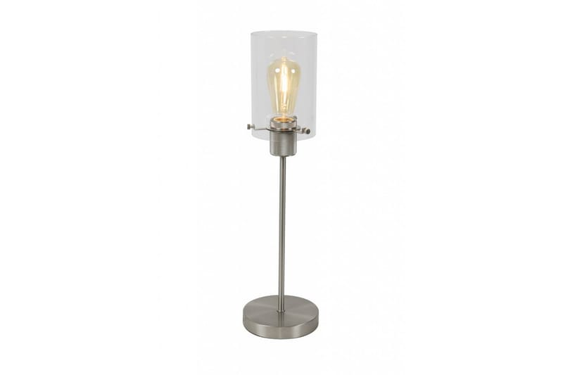 Light & Living Vancouver Bordlampe 55 cm - Sølv - Bordlampe - Vinduslampe på fot - Lamper gang - Nattbordslampe stående - Vinduslampe