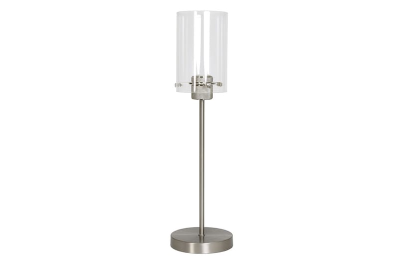 Light & Living Vancouver Bordlampe 55 cm - Sølv - Bordlampe - Vinduslampe på fot - Lamper gang - Nattbordslampe stående - Vinduslampe