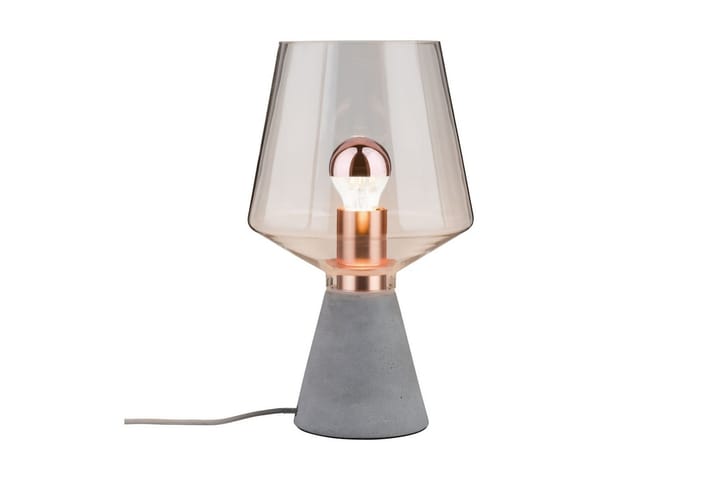 Paulmann Bordlampe 35 cm - Vinduslampe - Bordlampe - Vinduslampe på fot - Nattbordslampe stående - Lamper gang