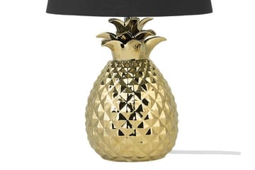 Pineapple Bordlampe 32 cm - Gull - Belysning - Innendørsbelysning & Lamper - Bordlampe
