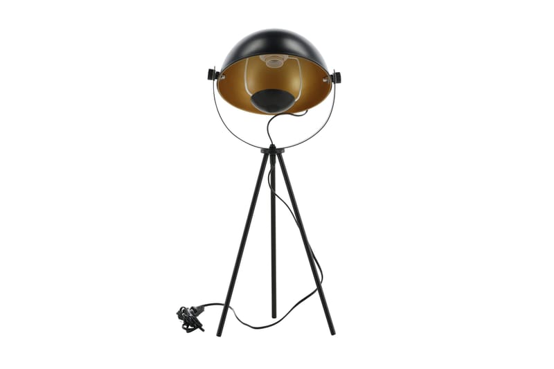 Search Bordlampe, Svart/Messing