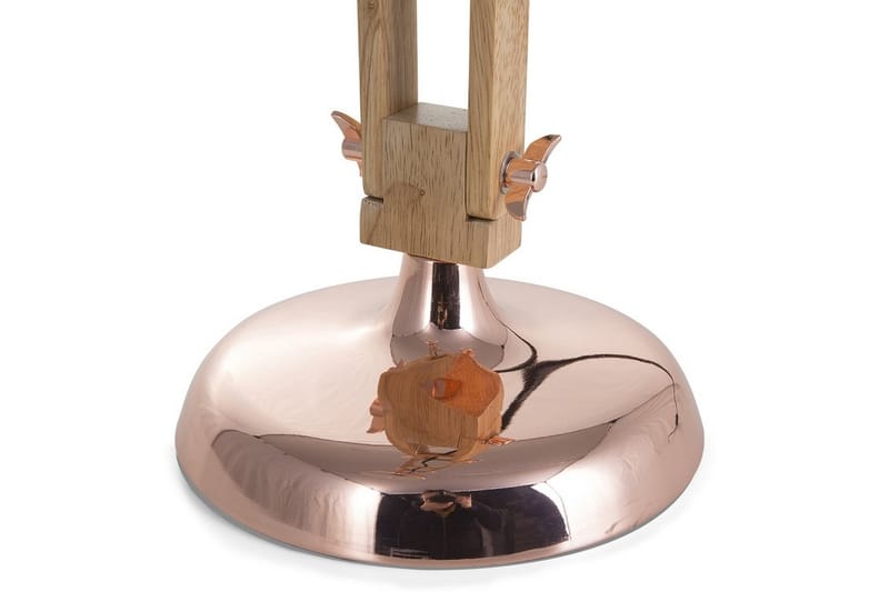 Skrivebordslampe Salado 53 cm - Kobber - Leselampe bord - Skrivebordslampe & kontorlampe