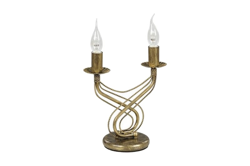 Tori Ln2 Bordlampe Guld - Scandinavian Choice - Vinduslampe - Bordlampe - Vinduslampe på fot - Nattbordslampe stående - Lamper gang