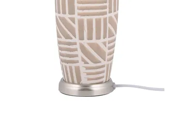 Traisen Bordlampe - Beige - Belysning - Innendørsbelysning & Lamper - Bordlampe