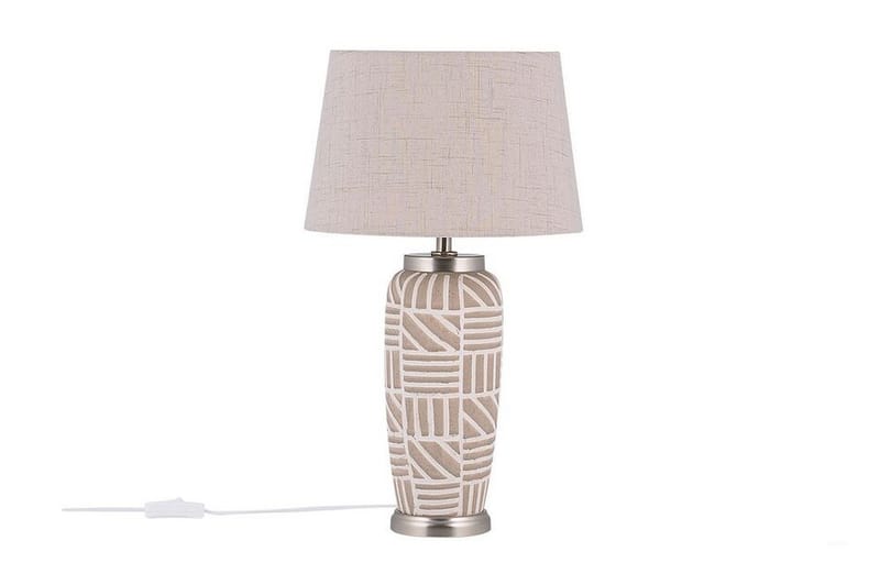 Traisen Bordlampe, Beige