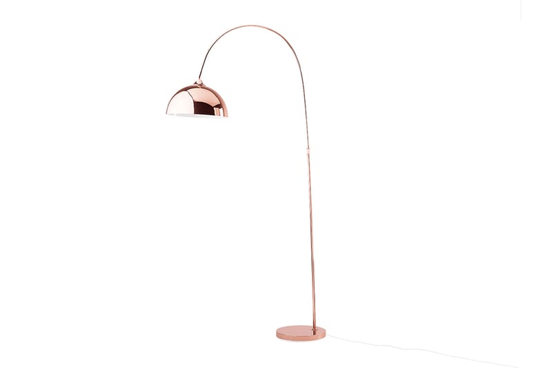 Gulvlampe Candella 160 cm - Kobber - Belysning - Innendørsbelysning & Lamper - Designerlampe - Buelampe