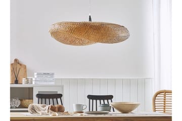 Boyne Taklampe Liten - Bambus / Lysebrun - Belysning - Innendørsbelysning & Lamper - Designerlampe - Trådlampe