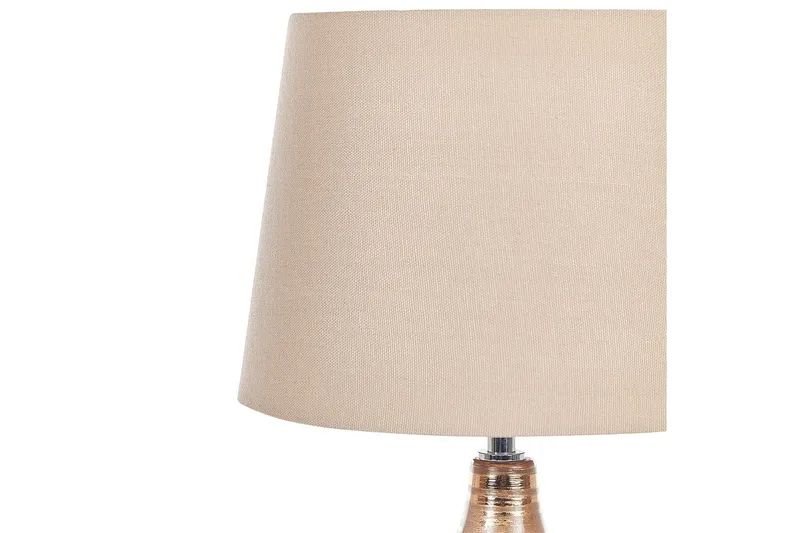 Galatea Bordlampe 47 cm E14 - Bronse/Beige - Belysning - Innendørsbelysning & Lamper - Bordlampe