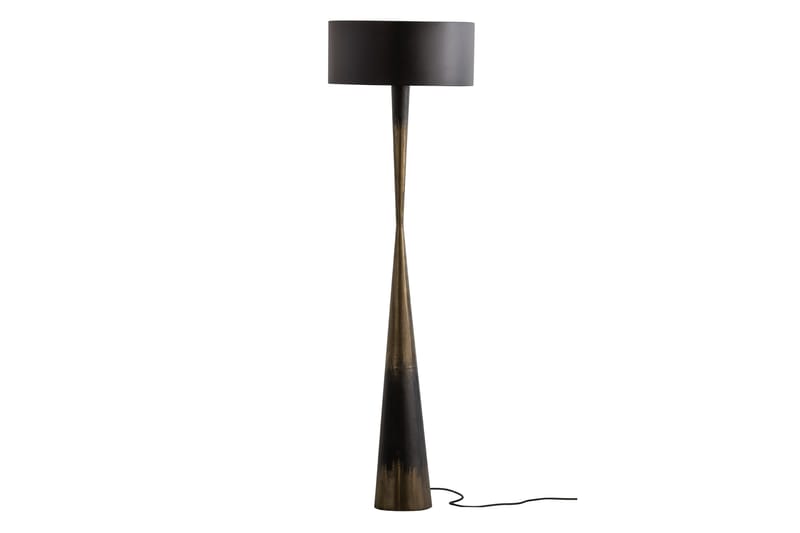 Aagtdorp Gulvlampe, Svart/Messing