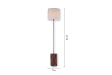 Gulvlampe Bark - 35x165x35 cm - Belysning - Innendørsbelysning & Lamper - Gulvlampe