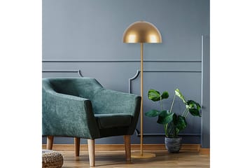 Gulvlampe Blandet Gull - Gull - Belysning - Innendørsbelysning & Lamper - Gulvlampe