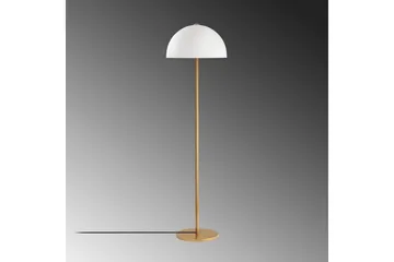 Gulvlampe Blandet Gull Hvit - Gull Hvit - Belysning - Innendørsbelysning & Lamper - Gulvlampe