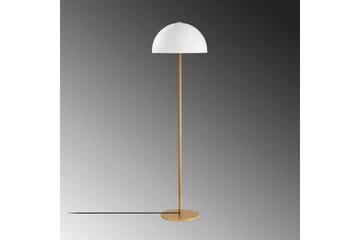 Gulvlampe Blandet Gull Hvit - Gull Hvit - Belysning - Innendørsbelysning & Lamper - Gulvlampe