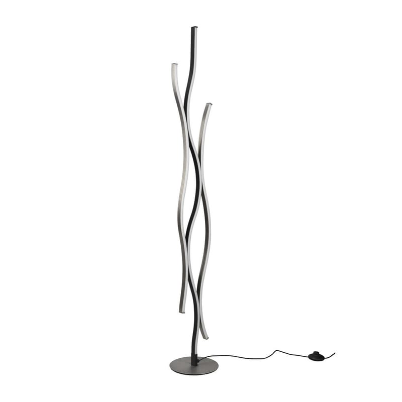 Gulvlampe Blaze - Børstet aluminium - Belysning - Innendørsbelysning & Lamper - Gulvlampe