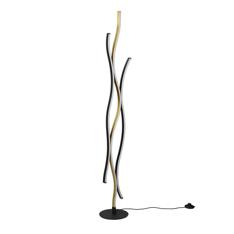 Gulvlampe Blaze - Matt messing - Belysning - Innendørsbelysning & Lamper - Gulvlampe