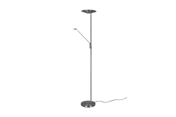 Brantford LED-Gulvlampe Børstet Stål - Belysning - Innendørsbelysning & Lamper - Gulvlampe