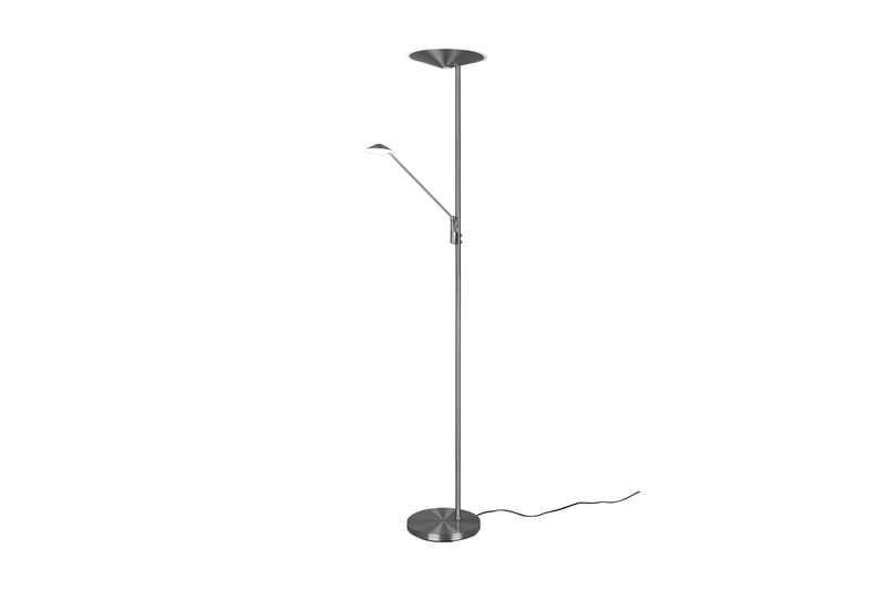 Brantford LED-Gulvlampe Børstet Stål - Belysning - Innendørsbelysning & Lamper - Gulvlampe