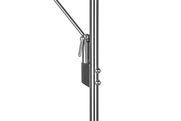 Brantford LED-Gulvlampe Børstet Stål - Belysning - Innendørsbelysning & Lamper - Gulvlampe