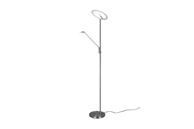 Brantford LED-Gulvlampe Børstet Stål - Belysning - Innendørsbelysning & Lamper - Gulvlampe