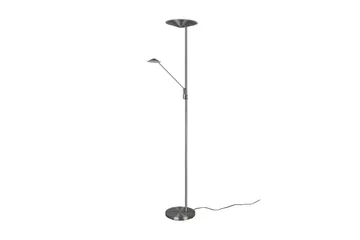 Brantford LED-Gulvlampe Børstet Stål - Belysning - Innendørsbelysning & Lamper - Gulvlampe