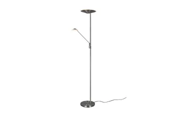 Brantford LED-Gulvlampe Børstet Stål - Belysning - Innendørsbelysning & Lamper - Gulvlampe