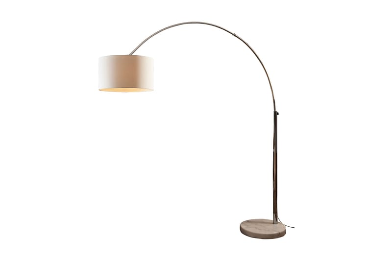 Buelampe 210 cm hvit - Lamper gang - Gulvlampe