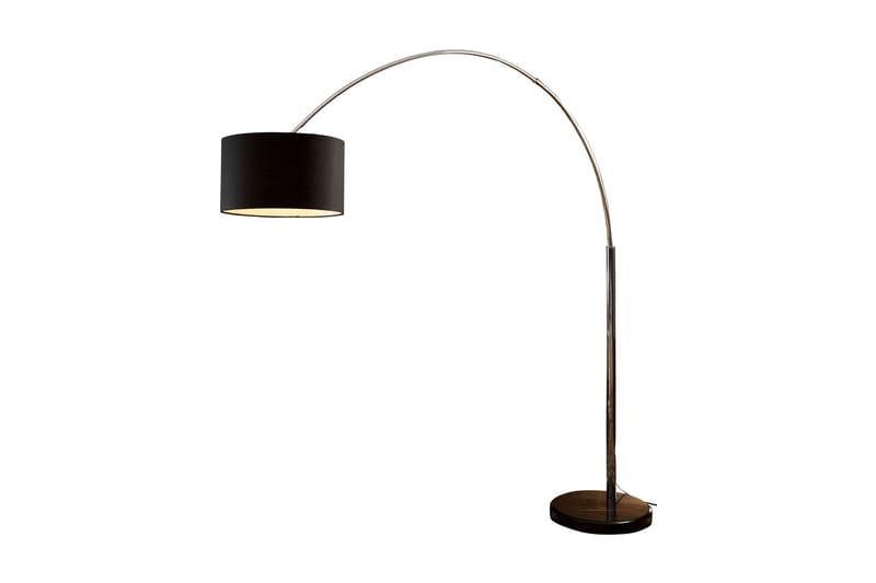 Buelampe 210 cm svart - Lamper gang - Gulvlampe