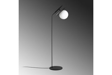 Gulvlampe Cartin Svart - Svart - Belysning - Innendørsbelysning & Lamper - Gulvlampe