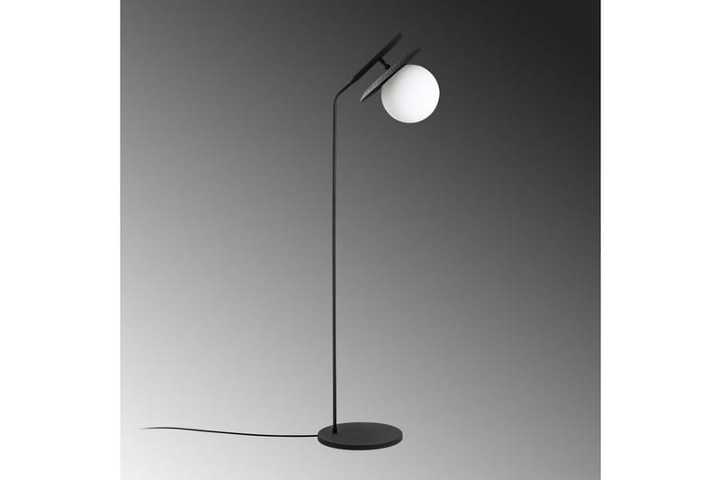 Gulvlampe Cartin Svart - Svart - Belysning - Innendørsbelysning & Lamper - Gulvlampe