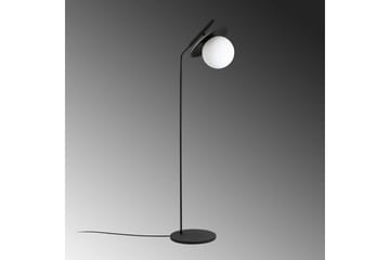 Gulvlampe Cartin Svart - Svart - Belysning - Innendørsbelysning & Lamper - Gulvlampe