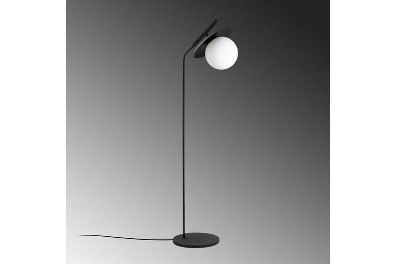 Gulvlampe Cartin Svart - Svart - Belysning - Innendørsbelysning & Lamper - Gulvlampe