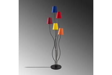 Gulvlampe Crestor Flerfarget / Livlige farger - Flerfarget / Livlige farger - Belysning - Innendørsbelysning & Lamper - Gulvlampe