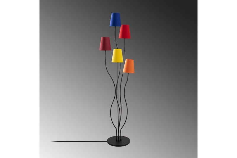 Gulvlampe Crestor Flerfarget / Livlige farger - Flerfarget / Livlige farger - Belysning - Innendørsbelysning & Lamper - Gulvlampe