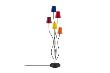 Gulvlampe Crestor Flerfarget / Livlige farger - Flerfarget / Livlige farger - Belysning - Innendørsbelysning & Lamper - Gulvlampe