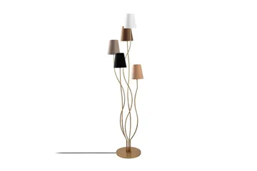 Gulvlampe Crestor Flerfarget / Mørke farger - Flerfarget / Mørke farger - Belysning - Innendørsbelysning & Lamper - Gulvlampe